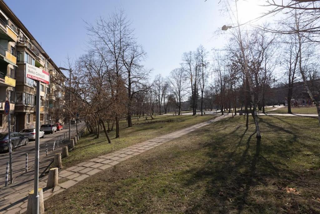 ソフィアSunny & Convenient On Dondoukov Blvd, 1 Bdr Zaimovアパートメント エクステリア 写真
